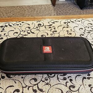 Nintendo Black and Red Switch Case